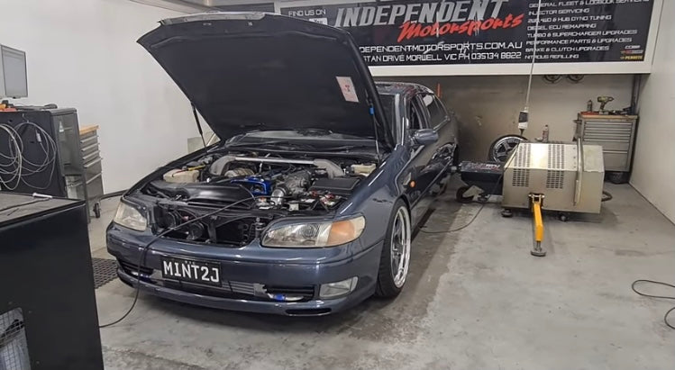 Transforming a Toyota Aristo with Aquamist Water Injection