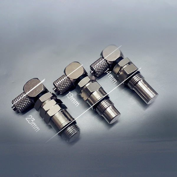 Low Profile Compression Right Angle Jet Adaptor